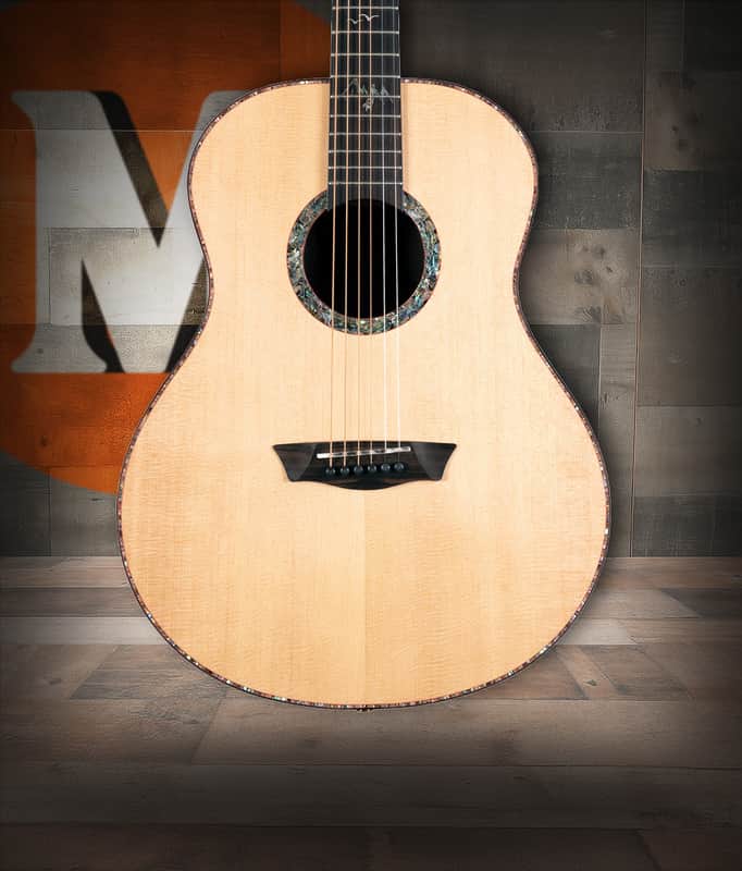 Washburn Elegante S24S Bella Tono Studio Acoustic Guitar - Gloss Natural (BTS24S-D-U) image 1