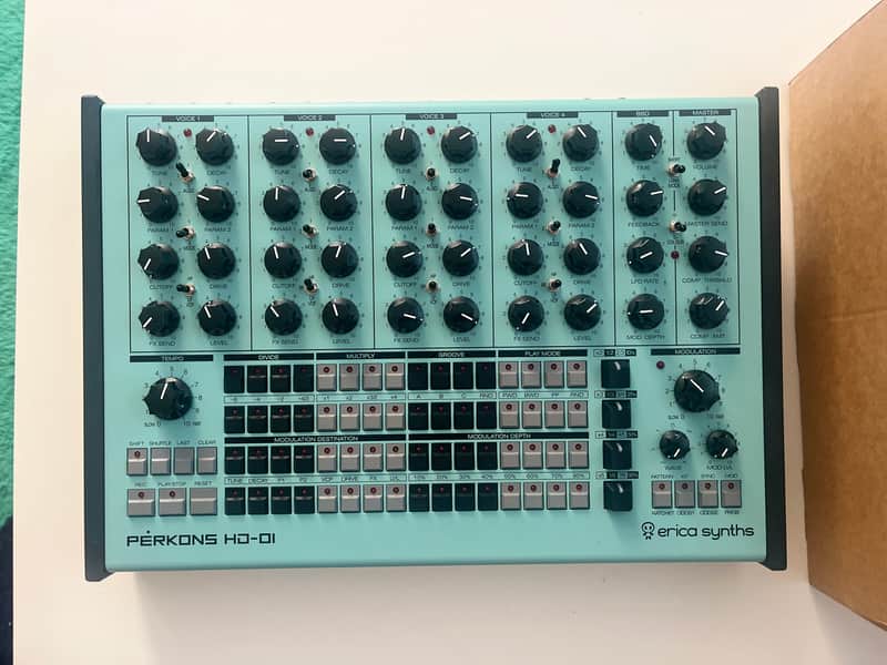Erica Synths Perkons HD-01 2021 - Present - Blue image 1