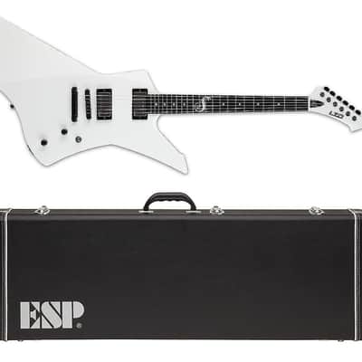 ESP LTD Snakebyte Snow White SW James Hetfield Signature Electric Guitar + ESP Hardshell Case + Free Leather Strap - Korea image 1