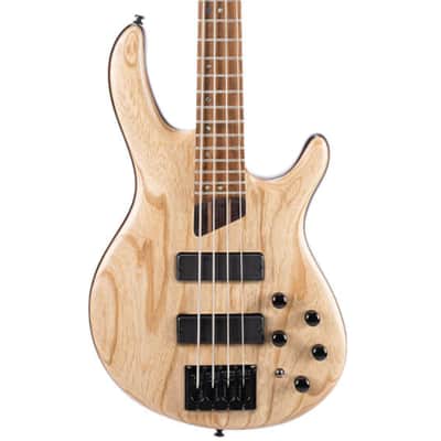 Cort B4ELEMENTOPN Artisan Series B4 Element Bass Guitar. Open Pore Natural image 3