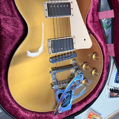 Gibson Les Paul Standard 50s 2020 - Gold Top w/ Bigsby image 1