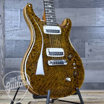 Mint PRS Paul's Guitar Limited Mango Top - Tiger Eye with Hardshell Case image 10