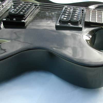 Dean Boca 6 string Charcoal with flake image 12