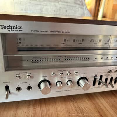 Technics SA-1000 1970s - Silver/Wood image 3
