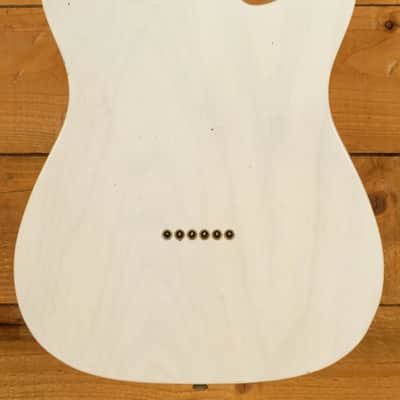 Fender Custom Shop 52 Tele Left-Handed - Journeyman Relic White Blonde image 4
