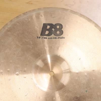 Sabian 14" B8 Hi-Hat Cymbals #3 image 18