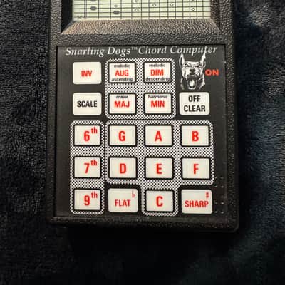 Snarling Dogs Chord Computer - Rare find! image 1