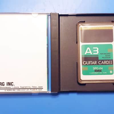 SPC-04 GUITAR Card expansion (RARE) for KORG A3 / A2 processor image 3