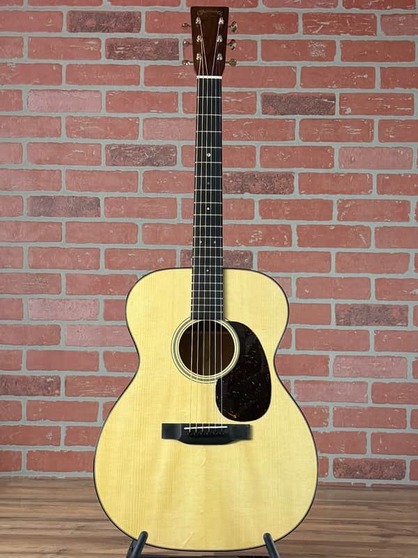 Martin Custom Shop 000-18 Acoustic Guitar - Natural image 1