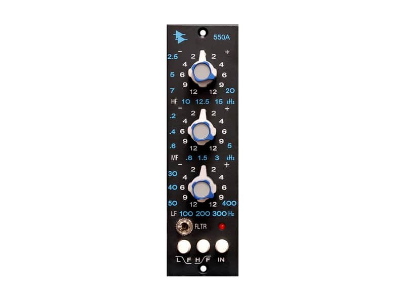 API 550A 500-Series Discrete 3 Band EQ [DEMO] | Reverb