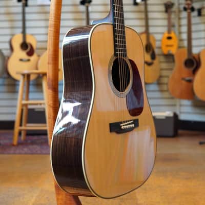 Bourgeois Touchstone Series Vintage/TS Dreadnought Acoustic-Electric Guitar w/LR Baggs Pickup, Hard Case image 2