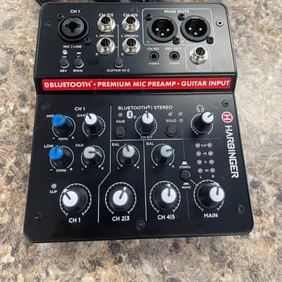 Harbinger LV7 BLUETOOTH PREMIUM MIC PREAMP GUITAR INPUT 2023 image 1