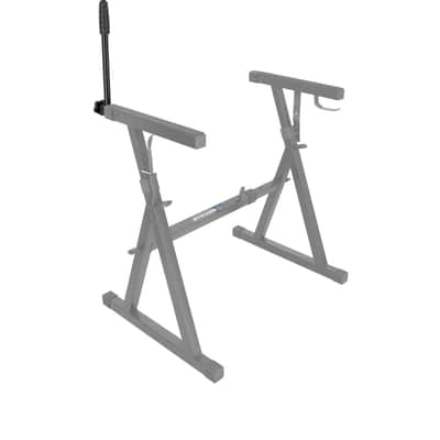 Rockville Z55 Z-Style 2-Tier Keyboard Stand+Bag+Mic/Tablet Stand Attachment image 4