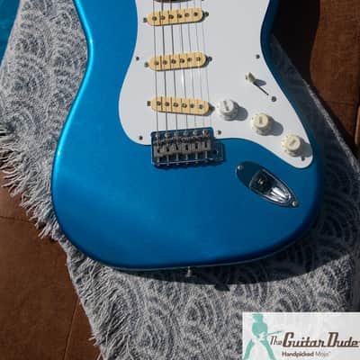 2010 Fender ST-57 Stratocaster Reissue MIJ -Limited Edition Lake Placid Blue Finish - Pro Set Up w Perfect Frets/Action/intonation! image 14