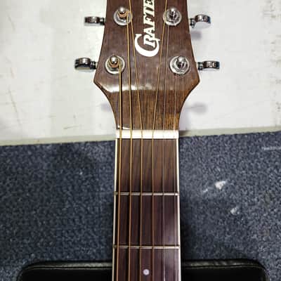 Crafter FX-550EQ Acoustic-Electric Guitar Trans Purple image 8