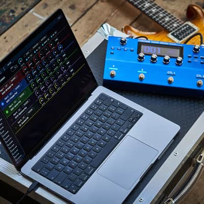 New Hot Item for 2023 Boss GM-800 Guitar Synthesizer Blue, Shop Indie, Buy Small You will Feel Great ! image 5