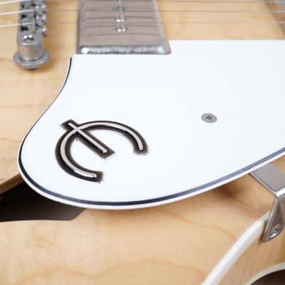 Epiphone Casino MIJ 1996 Natural Export Market Version Tereda Maple Neck Made in Japan w/ Hard Case image 9