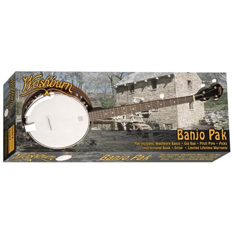 Washburn Americana B8-Pack 5-String Banjo Pack (FIREWORKS26) image 1