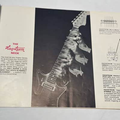 Hagstrom Guitars & basses "Move People" catalog 1966 image 10