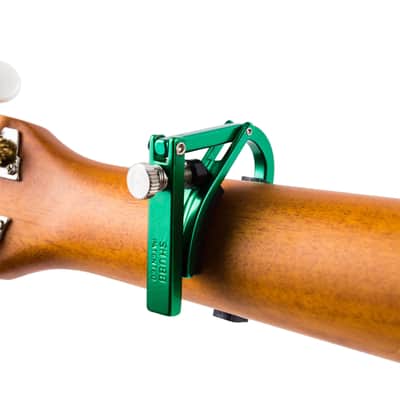 Shubb L9 Lite Ukulele Capo, Green L9GRN image 6