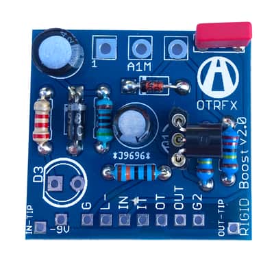 Immagine RigidBoost PCB - Build your own NO-CRACKLE SHO Boost Pedal! - 4