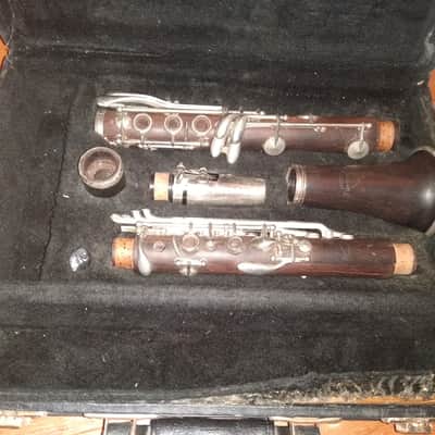 Leblanc Normandy 10 Wood Soprano Clarinet, France, with case, Good Condition image 9