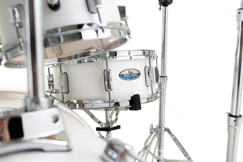 Pearl Snare Decade Maple 14x5,5 Wh.Sat.Pearl image 1