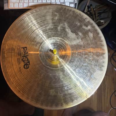 Restored Paiste 14" Signature Power Hi Hat (Top Only) 1989 - Present - Traditional image 3