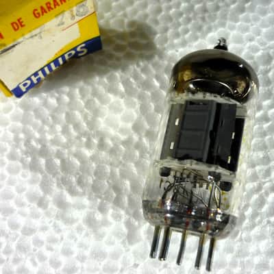 Vintage 12AU7 / ECC82 made in Holland 1968, Strong testing, NOS, NIB. image 3