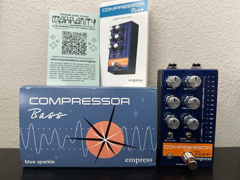 Empress Bass Compressor 2020 - Blue image 1