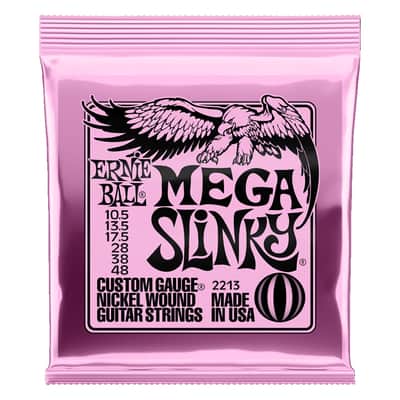 Ernie Ball 2213 Nickel Wound Mega Slinky 10,5-48 image 1