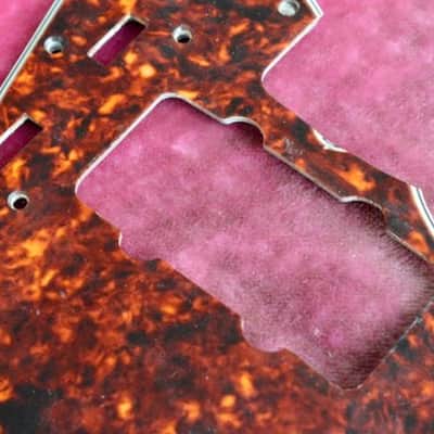 Vintage 1960's Fender Jazzmaster PRE-CBS Pickguard and Shield Celluloid "Tortoise" Guard JM image 7