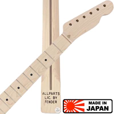 NEW Allparts TMO-V Fender Licensed Telecaster® SOFT V Neck 21 Frets 1P MAPLE image 1
