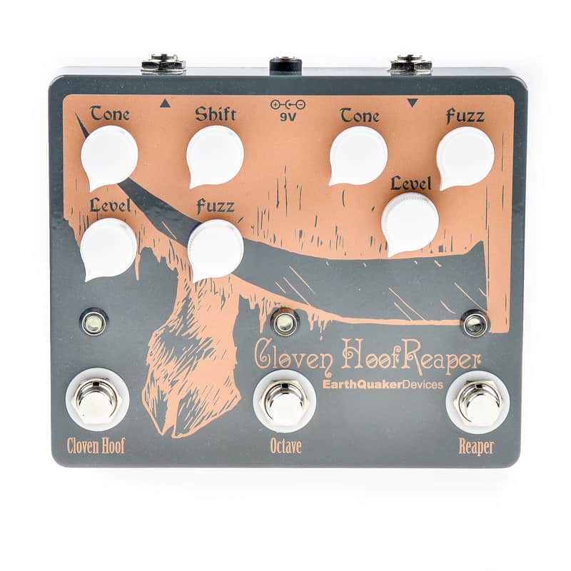 Earthquaker Devices Cloven Hoof Reaper Dual Fuzz w/Octave Up
