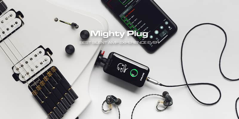 NuX Mighty Plus MP-2 Guitar & Bass AMP modeling Earphone Amplug silent-play gear image 1