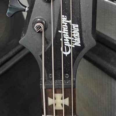 Epiphone Nikki Sixx Blackbird Bass image 5