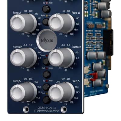 Elysia Nvelope 500 Envelope 500-Series Stereo Impulse Shaper | Pro Audio LA image 2