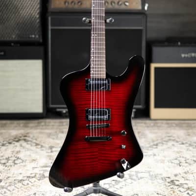 ESP LTD Phoenix-200DX Electric Guitar - Red Burst image 3