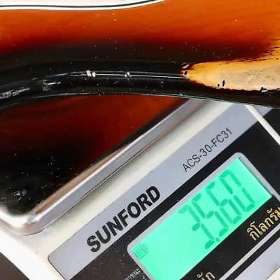 Fender Masterbuilt'60 Korina John Cruz Relic Sunburst 2010 image 14