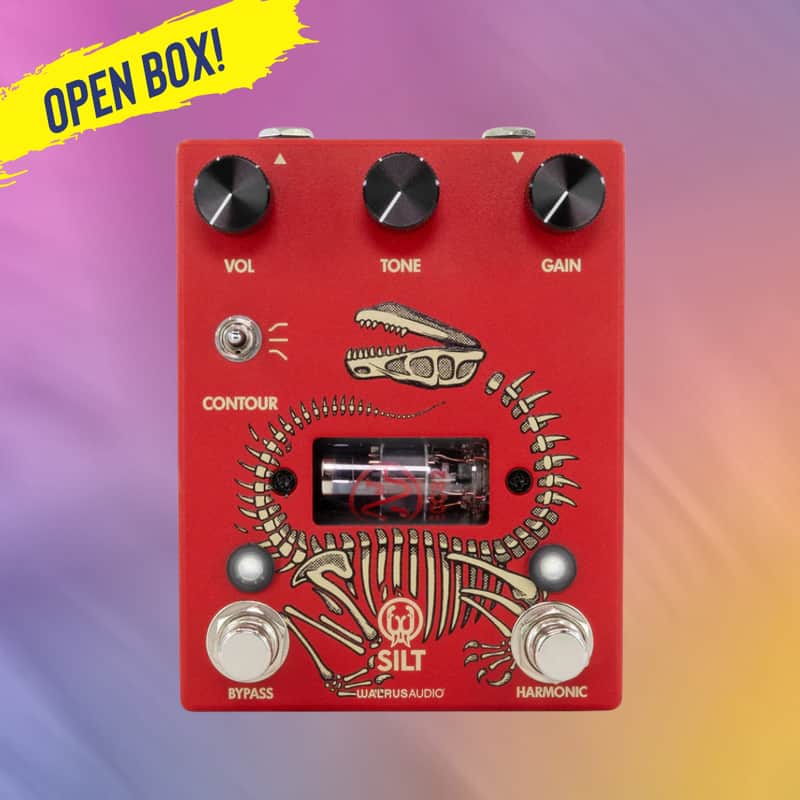 2024 – Present Walrus Audio Silt Harmonic Fuzz Red
