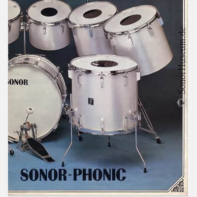 Sonor RARE Z5317 Bass drum pedal Phonic era 70s-80s  - Vintage chrome image 13