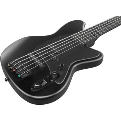 Ibanez Talman Bass Standard 5 String Electric Bass - Black Flat (TMB425BBKF) image 9
