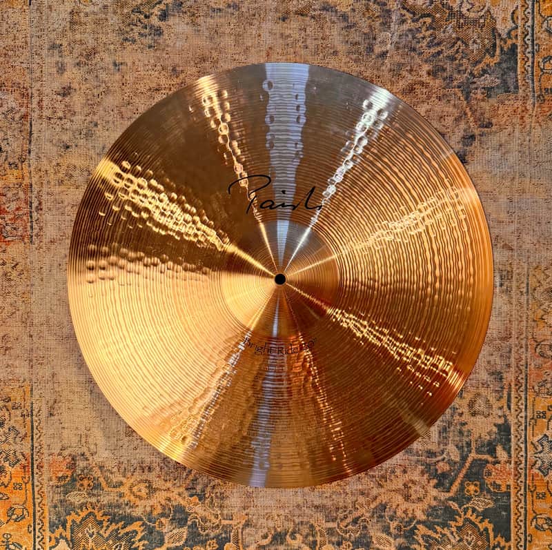 RARE Paiste SIGNATURE Bright Ride 20” CLEAN Look CLEAN Sound! Glassy Shimmering! 2574 g image 1