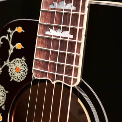 Gibson SJ-200 Standard Maple Left-Handed Acoustic/Electric Guitar - Triburst with Hardshell Case image 16