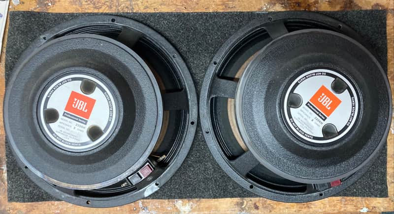 JBL 2206H PAIR of high power 12” woofers | Reverb