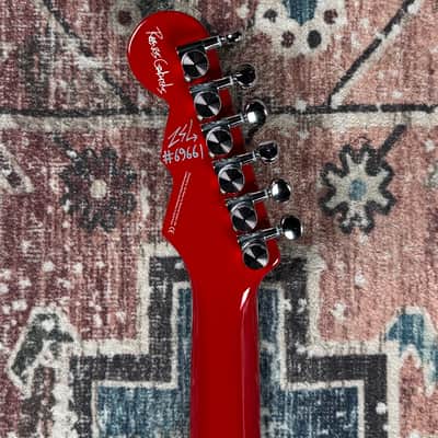 Reverend Reeves Gabrels Dirtbike Royale Royale Red Electric Guitar W/ Original Box & Case Candy! image 12