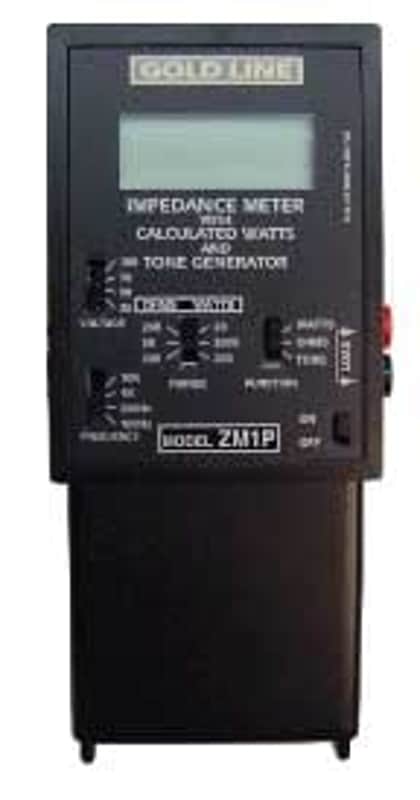 Goldline ZM1P Impedance Meter with Overload Protection image 1