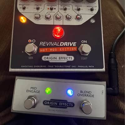 Reverb.com listing, price, conditions, and images for origin-effects-revivaldrive-hot-rod