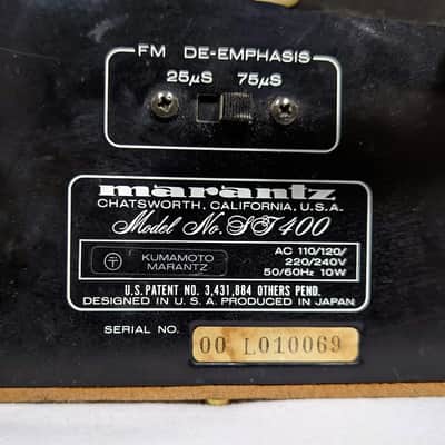Tuner vintage Marantz ST400L - Photo, audio & vidéo