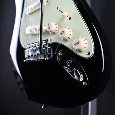 Jay Turser JT-30-BK-A 3/4 Size Double Cutaway Electric Guitar Black #271 image 9